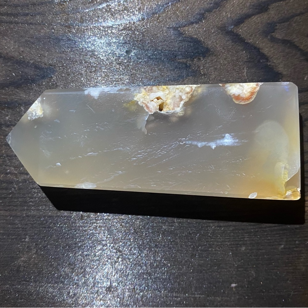 Flower agate crystal #4